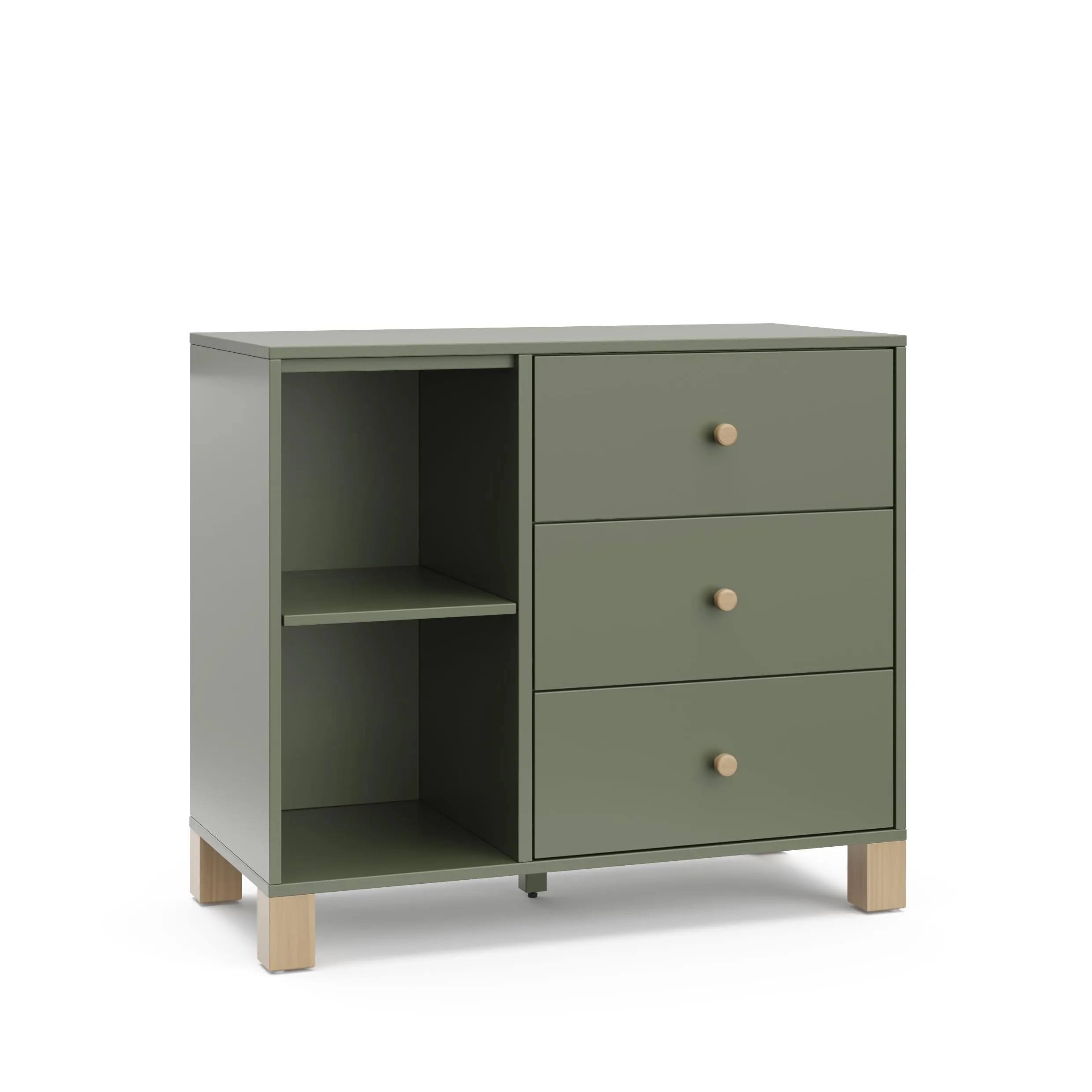 Storkcraft 3 Drawer Combo Dresser