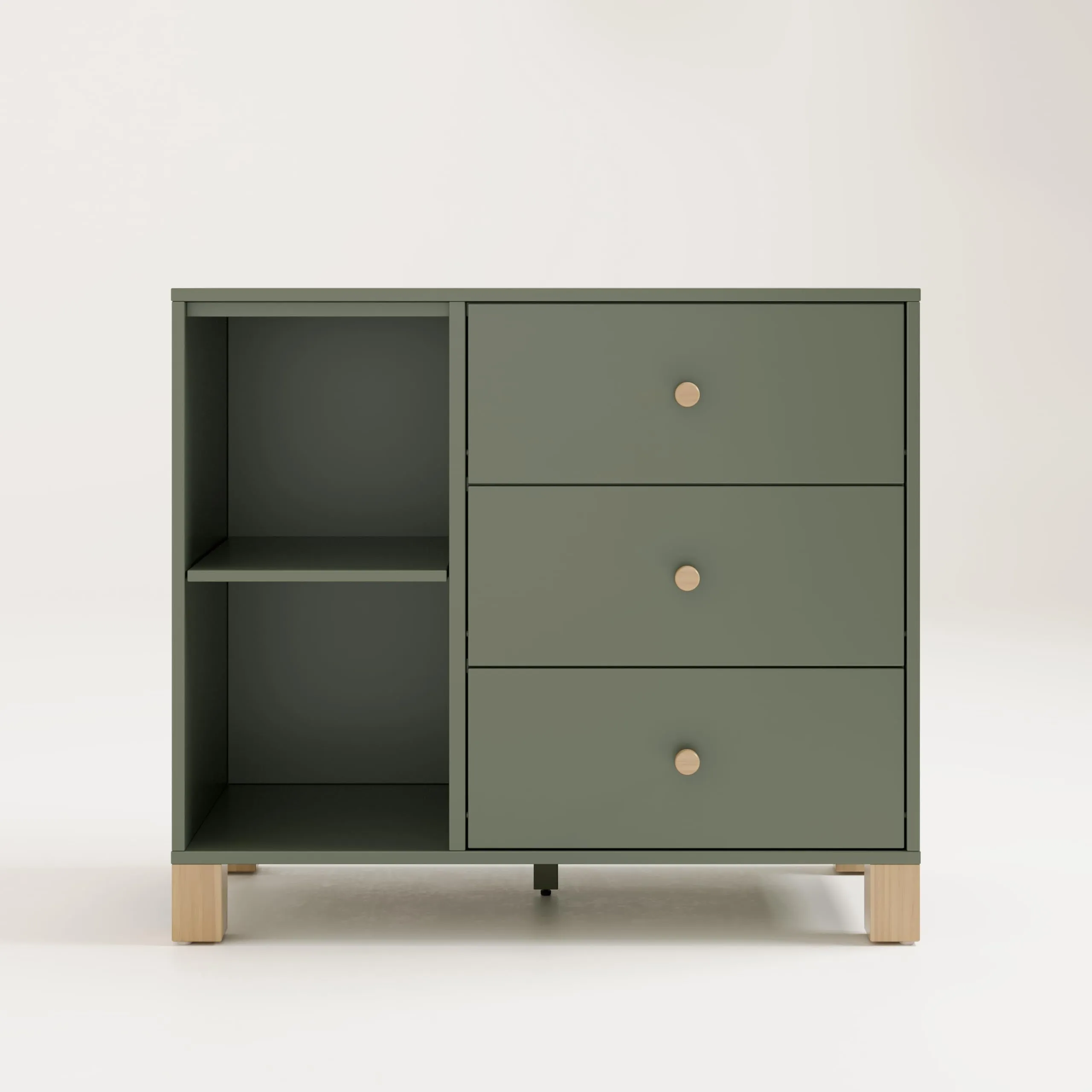 Storkcraft 3 Drawer Combo Dresser