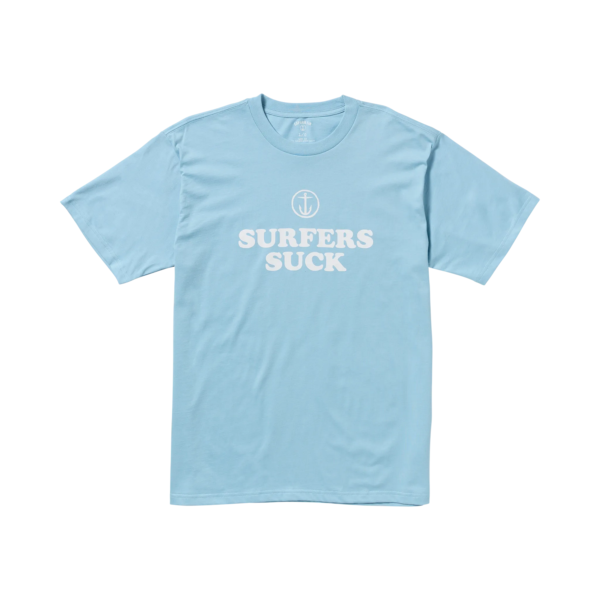 Surfers Short Sleeve Tee - Coastal Blue
