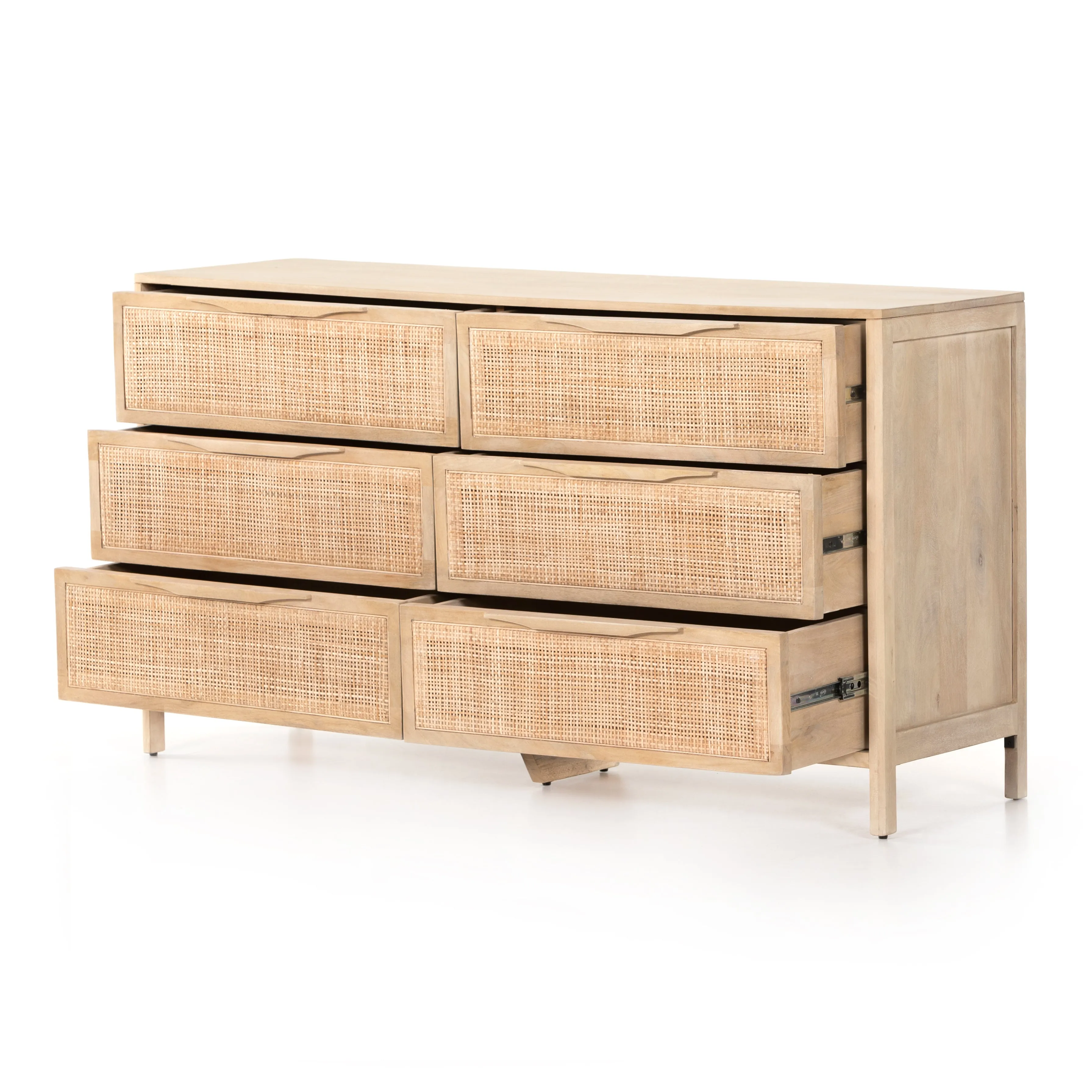 Sydney 6 Drawer Dresser-Natural
