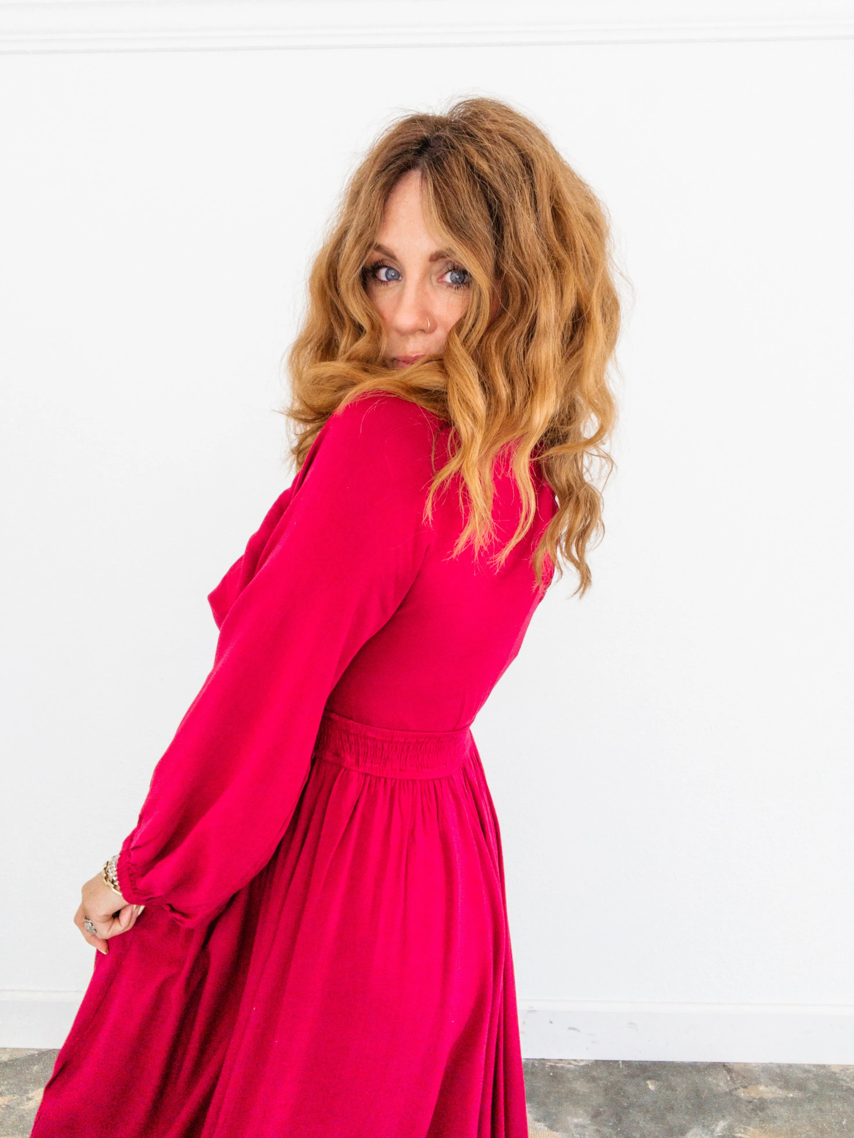Take The Plunge Maxi Dress