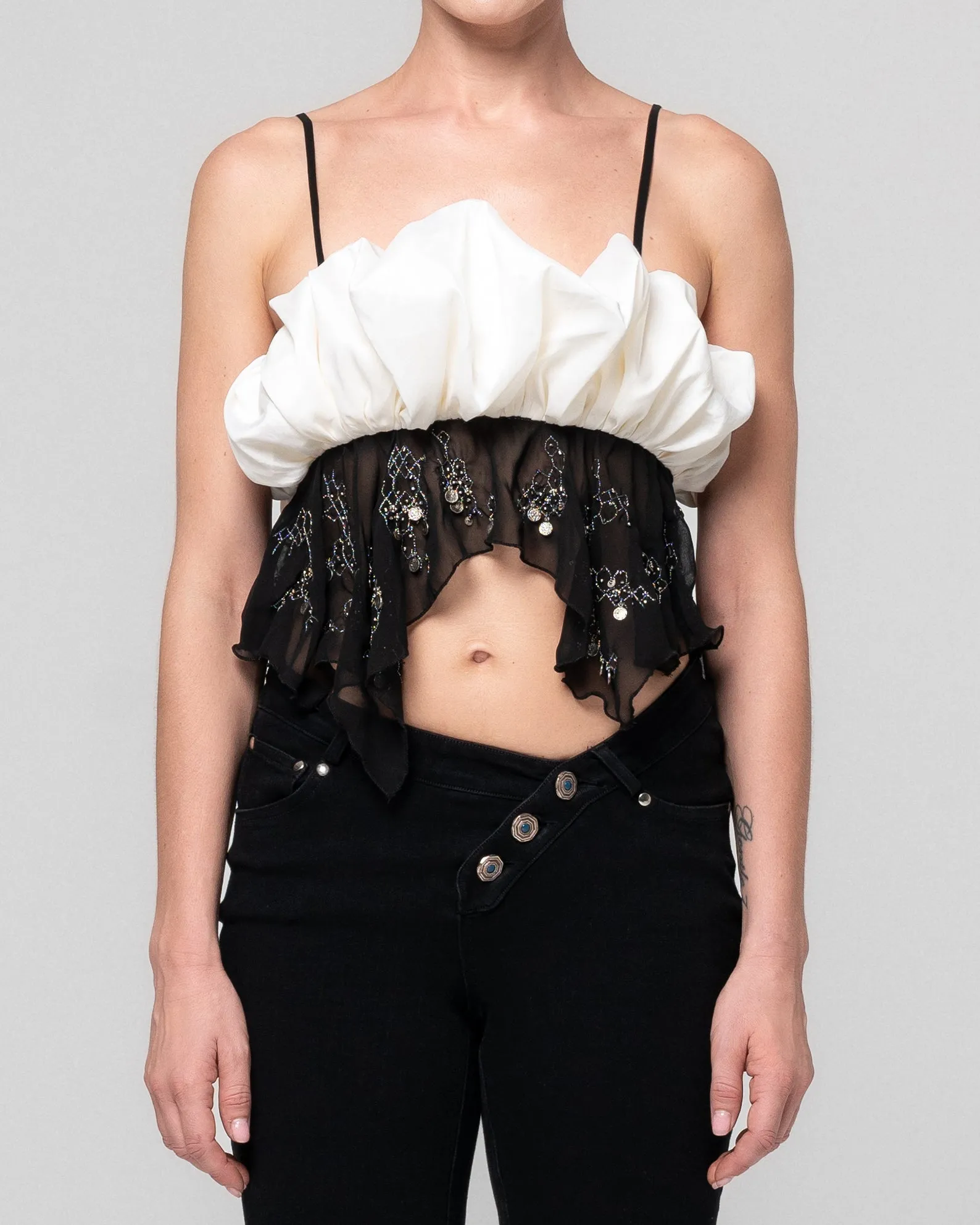 TAMAR EMBELLISHED TOP
