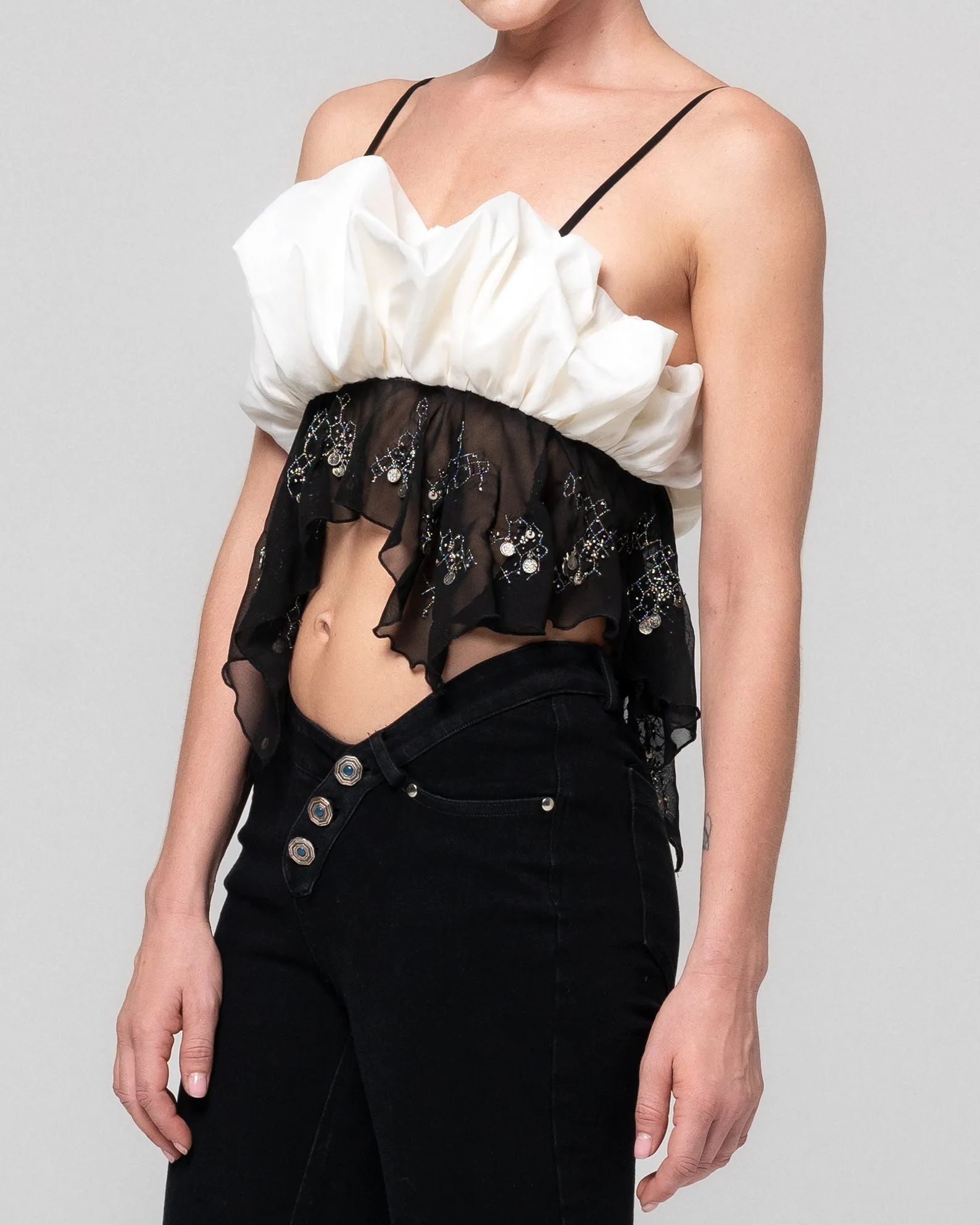 TAMAR EMBELLISHED TOP