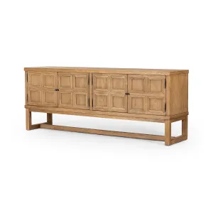 Tamara Media Console - Worn Oak Veneer