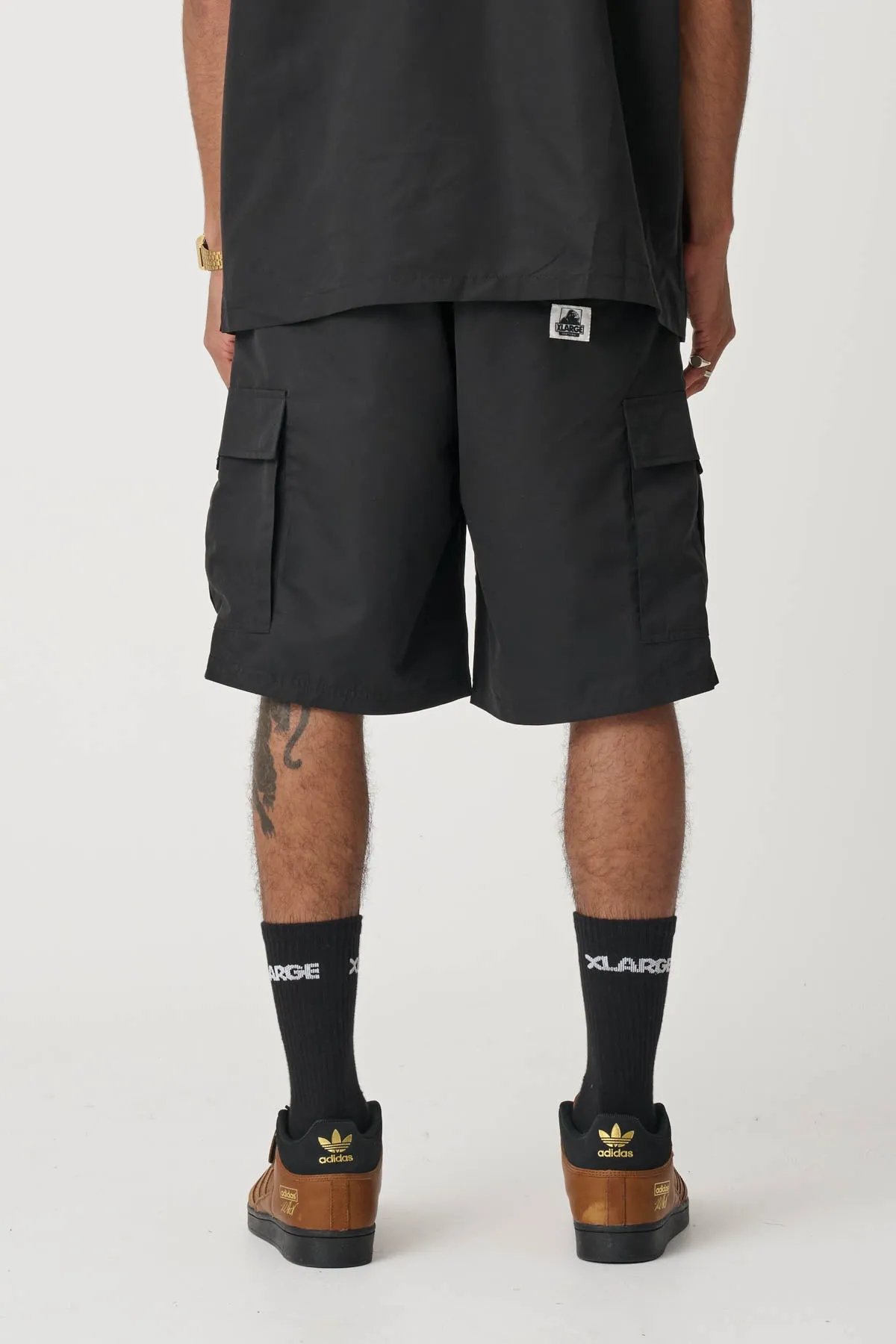 TECH CARGO OVERSHORT - BLACK