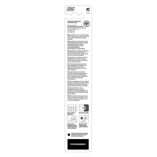 TePe Kids Extra Soft Toothbrush 1x BlisterPack (One Toothbrush)