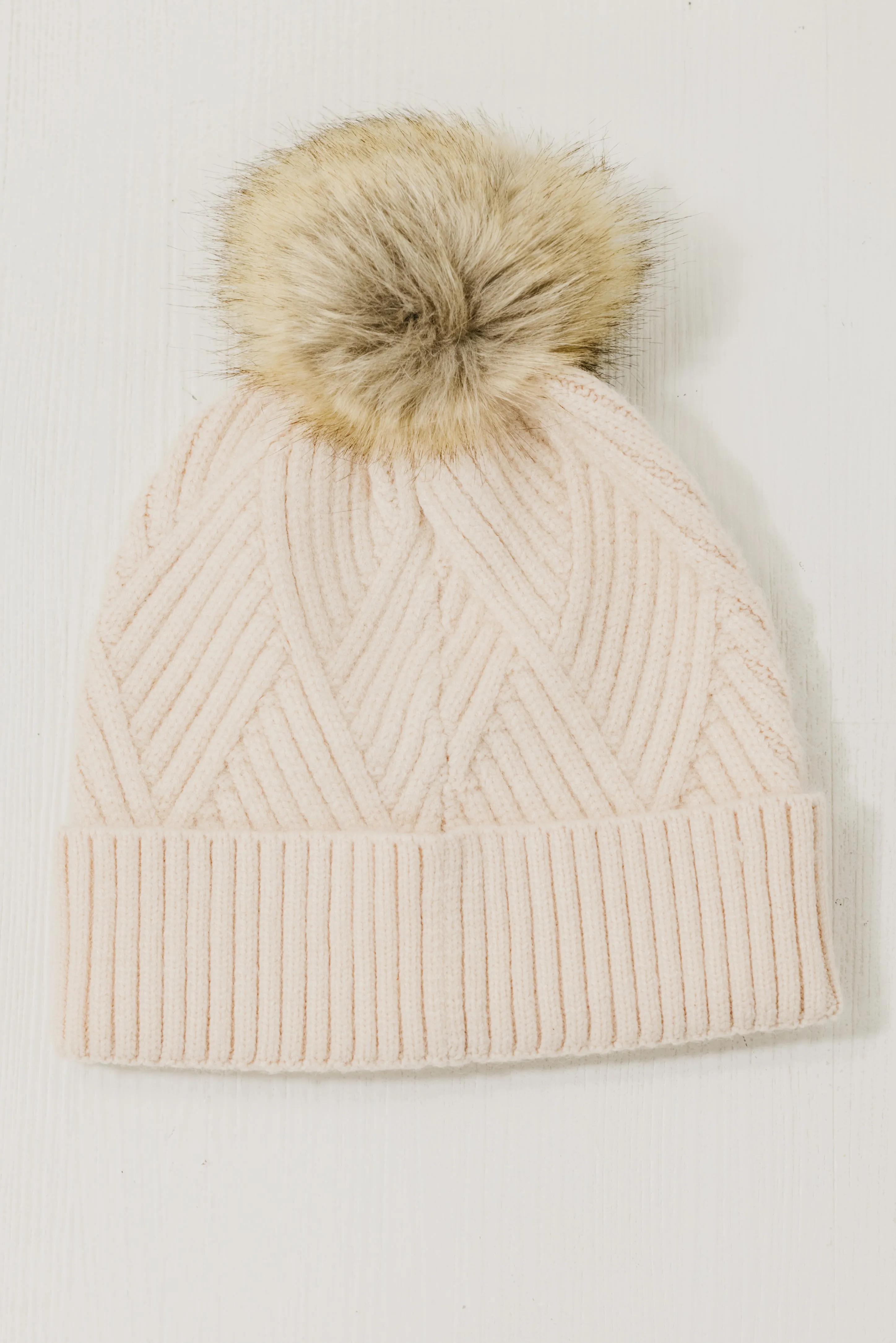 The C.C. Suede Patch Beanie