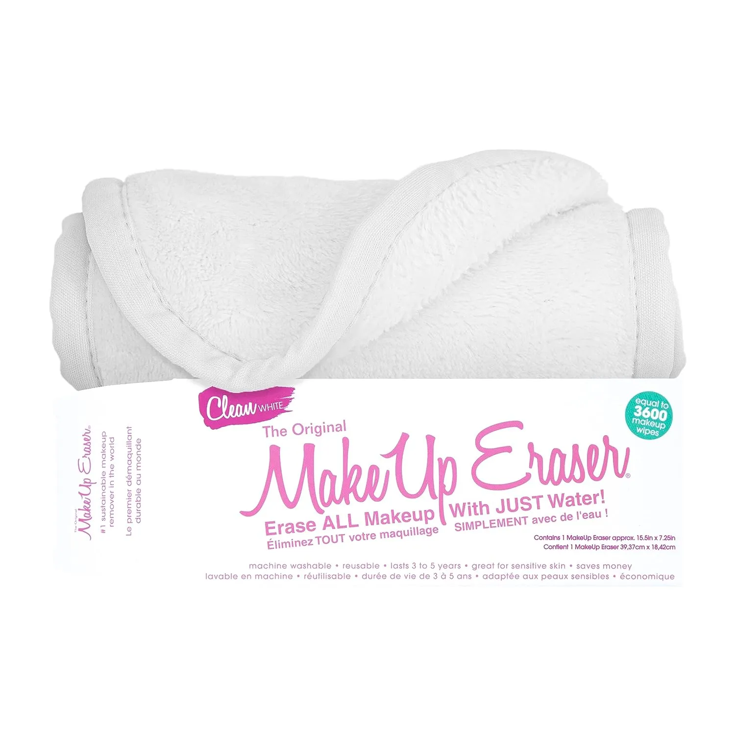 The Original MakeUp Eraser Clean White