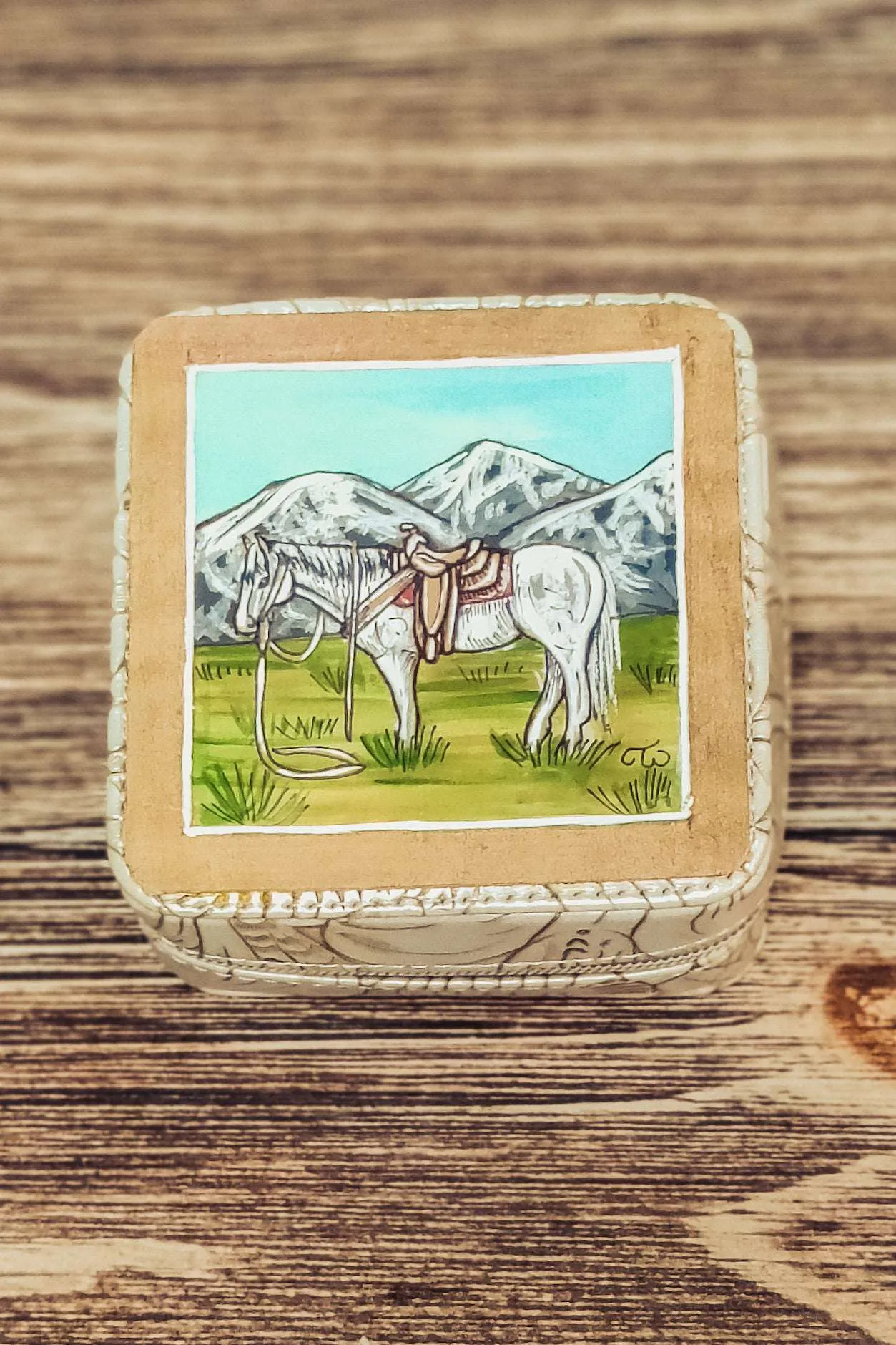 The Ranch Horse Small Jewelry Case