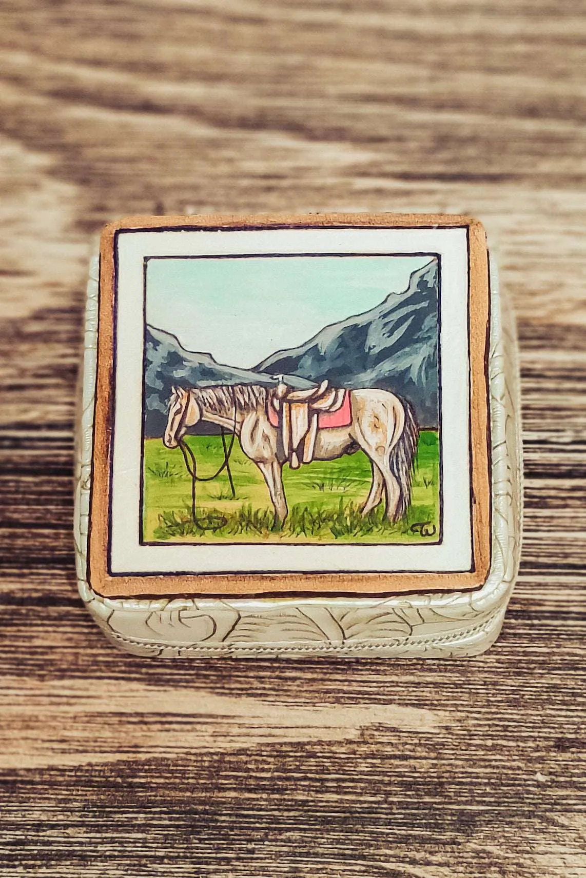 The Ranch Horse Small Jewelry Case