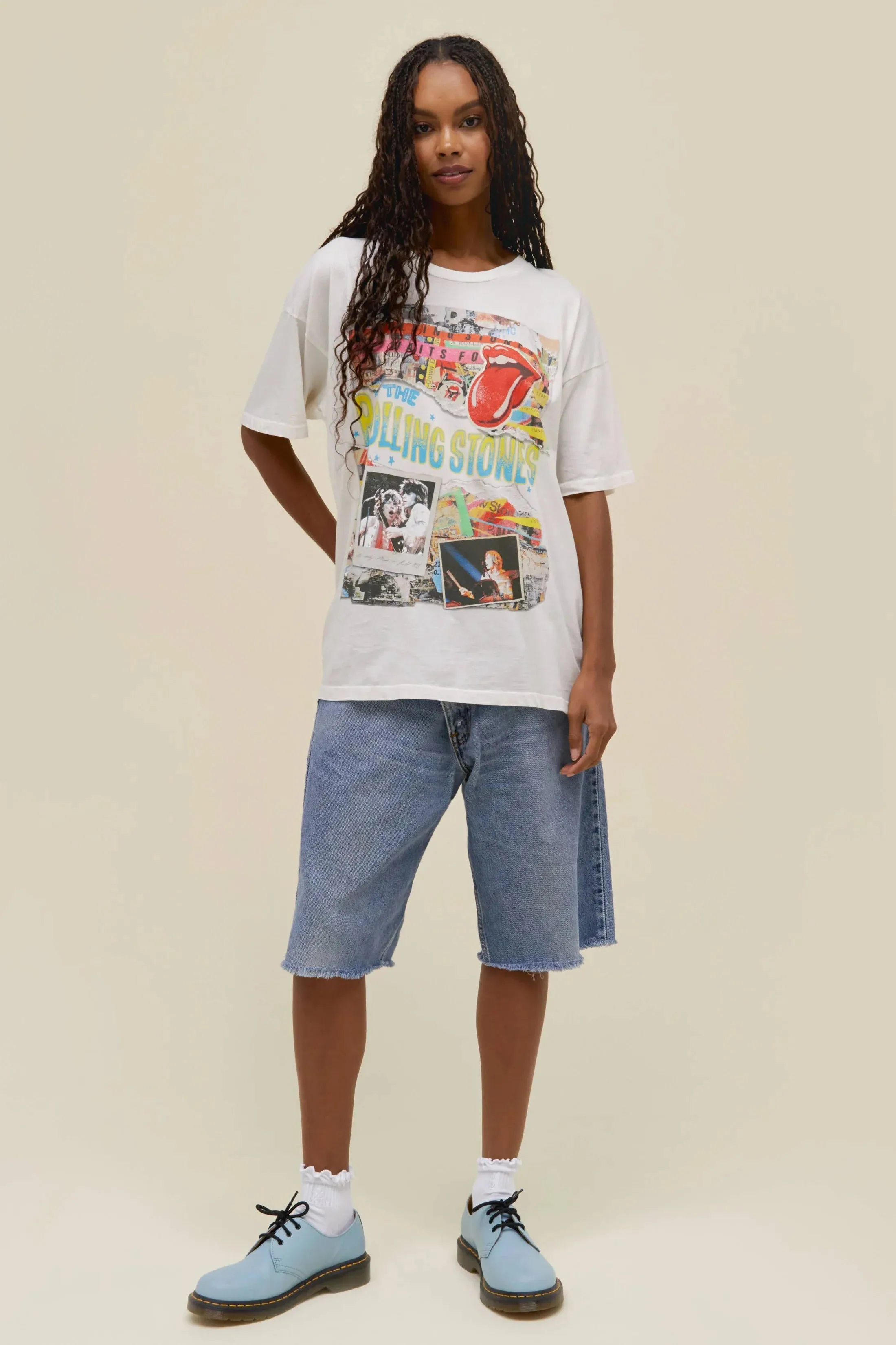 The Rolling Stones Time Waits For No One Merch Tee by Daydreamer