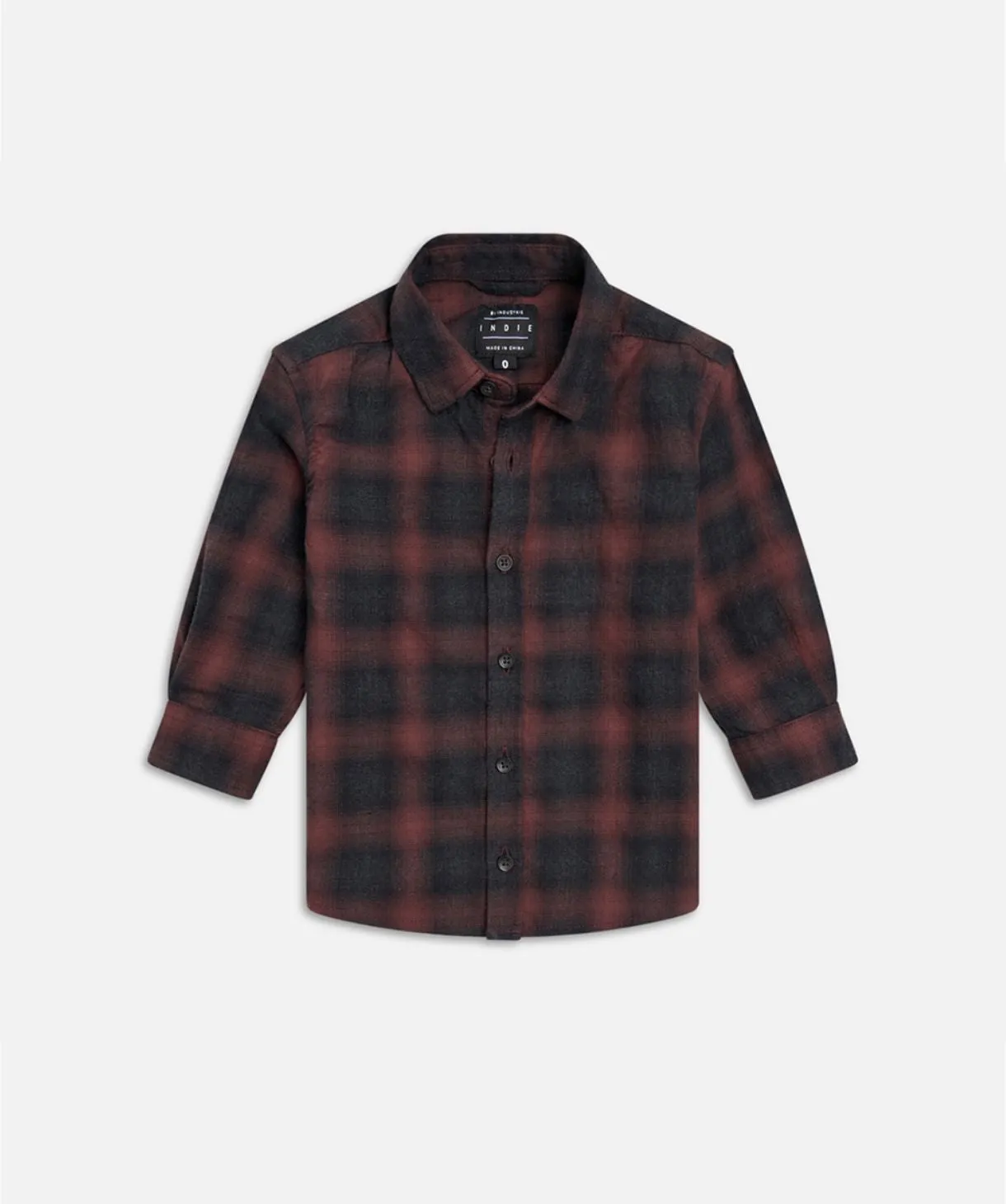 The Rowe Shirt - Burgundy