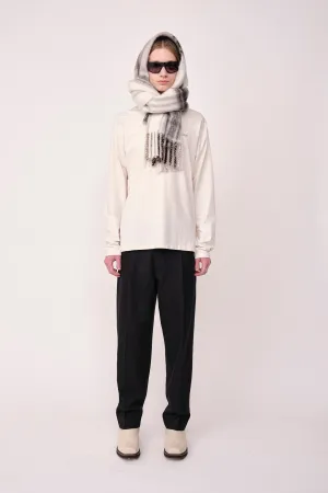 The Staff Tee LS Embroidery M - Snow White