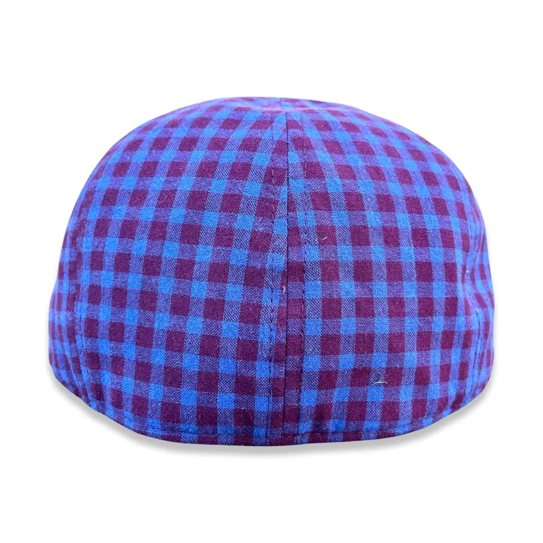 The Stand Boston Scally Cap - Wild Berry Plaid