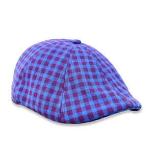 The Stand Boston Scally Cap - Wild Berry Plaid