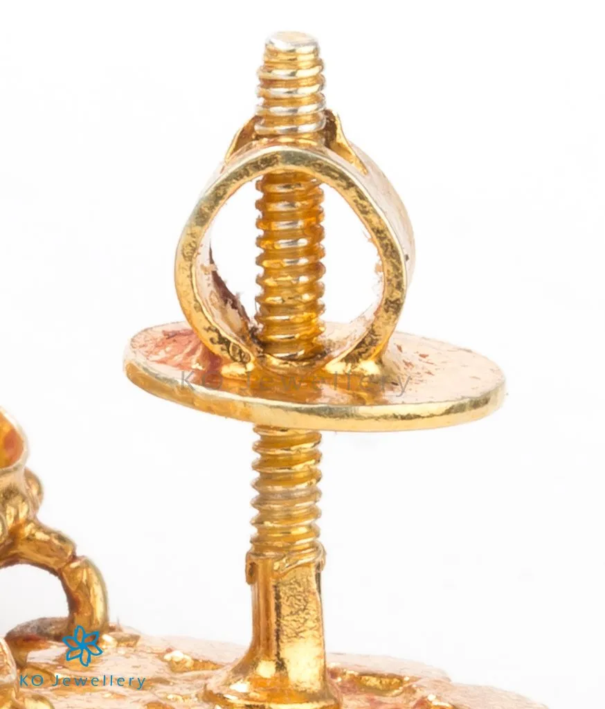 The Sthara Silver Jhumka