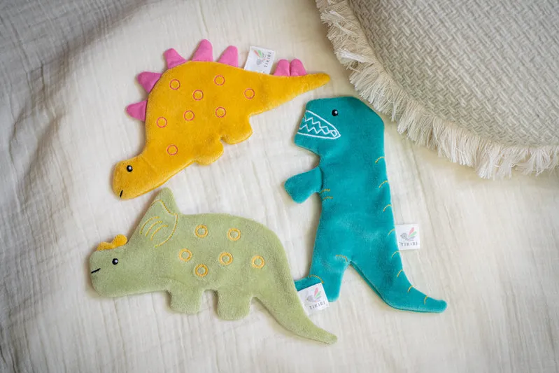 Tikiri Crinkle Scrunch Sensory Toy - Stegosaurus