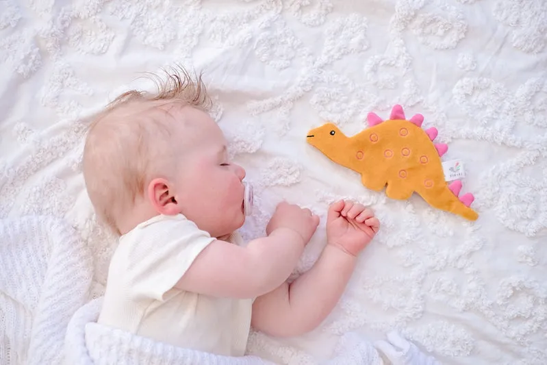 Tikiri Crinkle Scrunch Sensory Toy - Stegosaurus