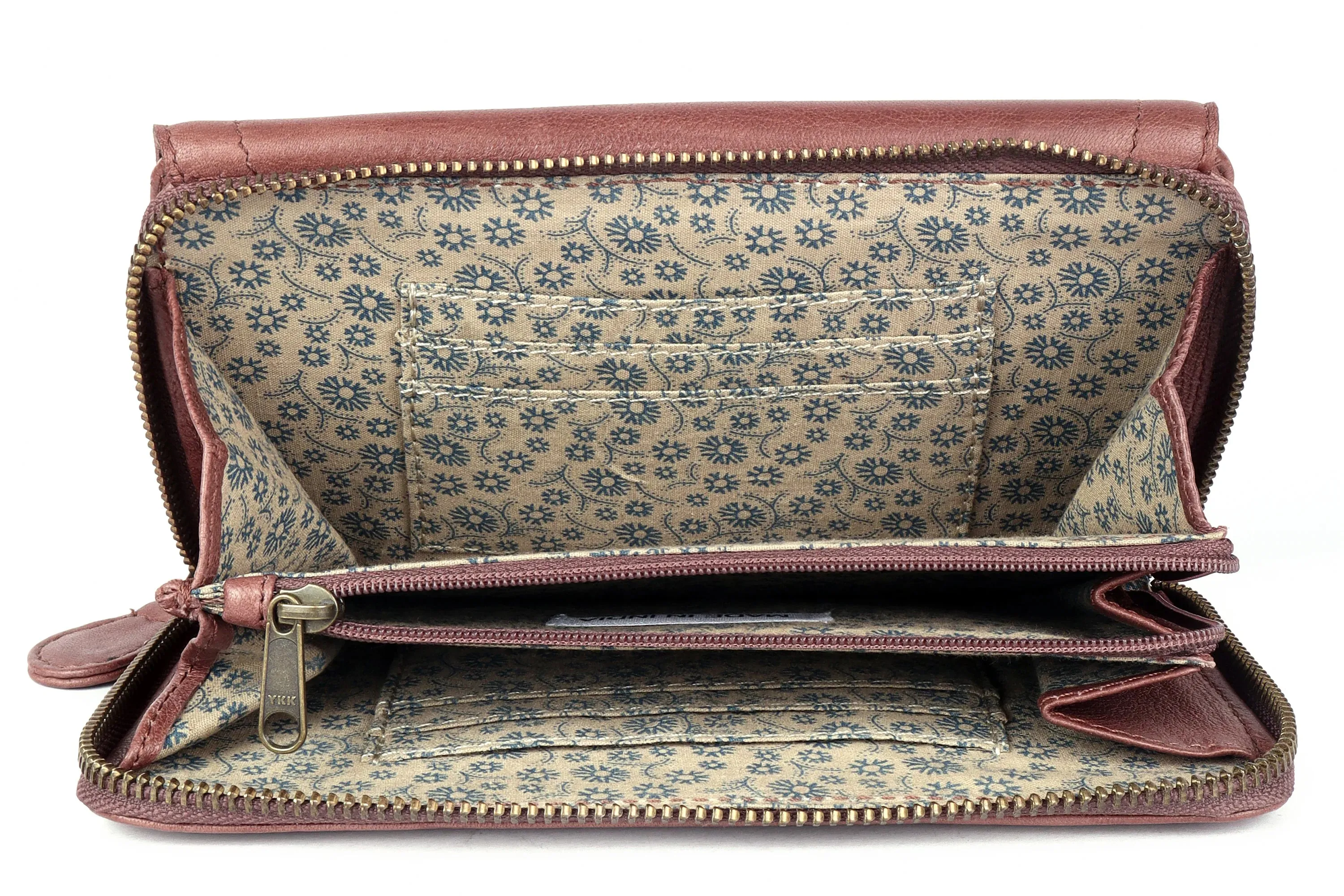 Tinct Leather Wallet - C.Blue