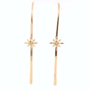 Tiny Star Hoops