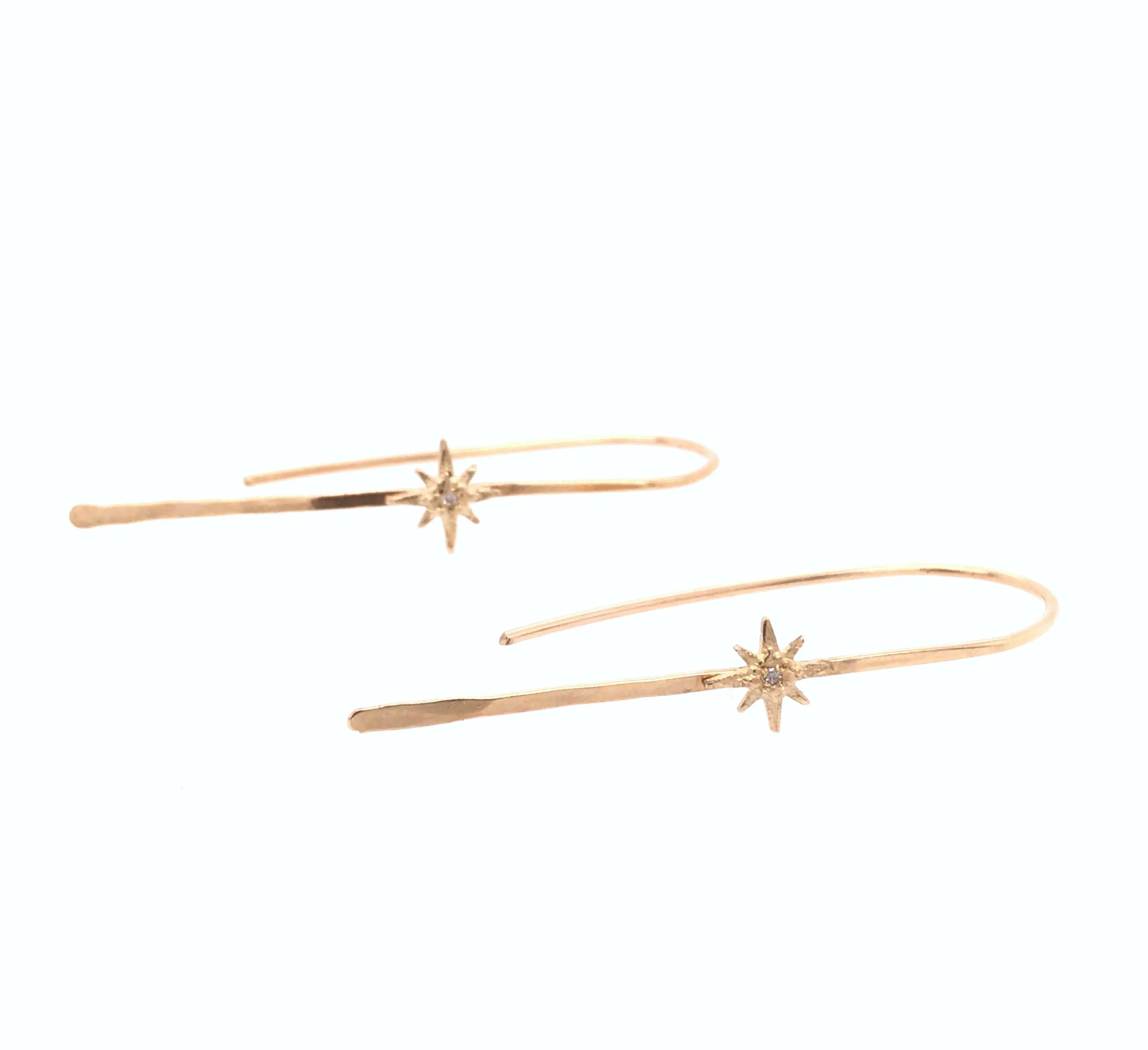 Tiny Star Hoops
