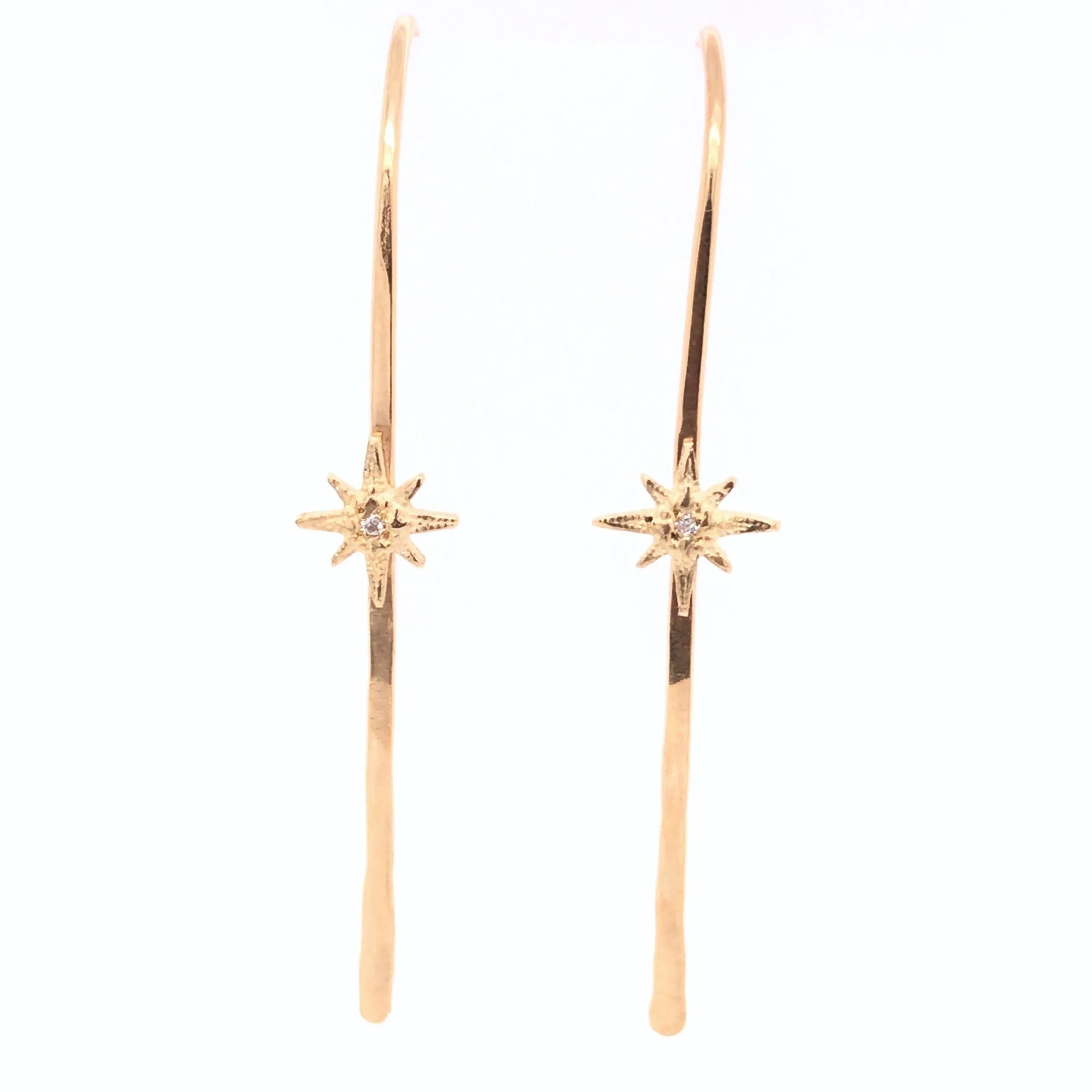 Tiny Star Hoops