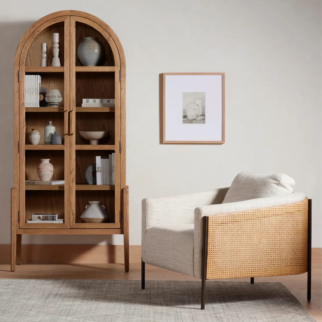 Tolle Cabinet - Drifted Oak Solid