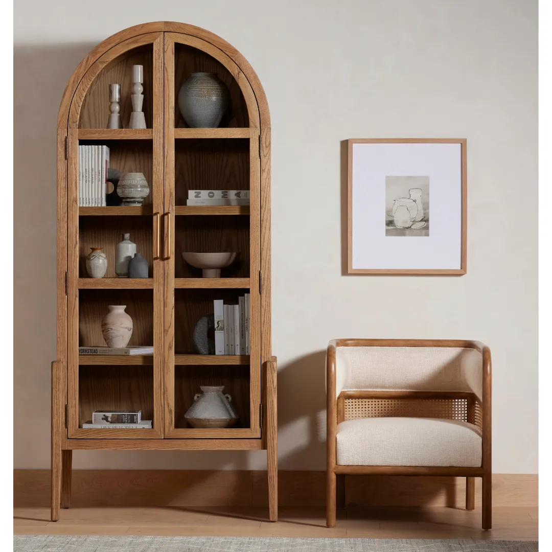Tolle Cabinet - Drifted Oak Solid
