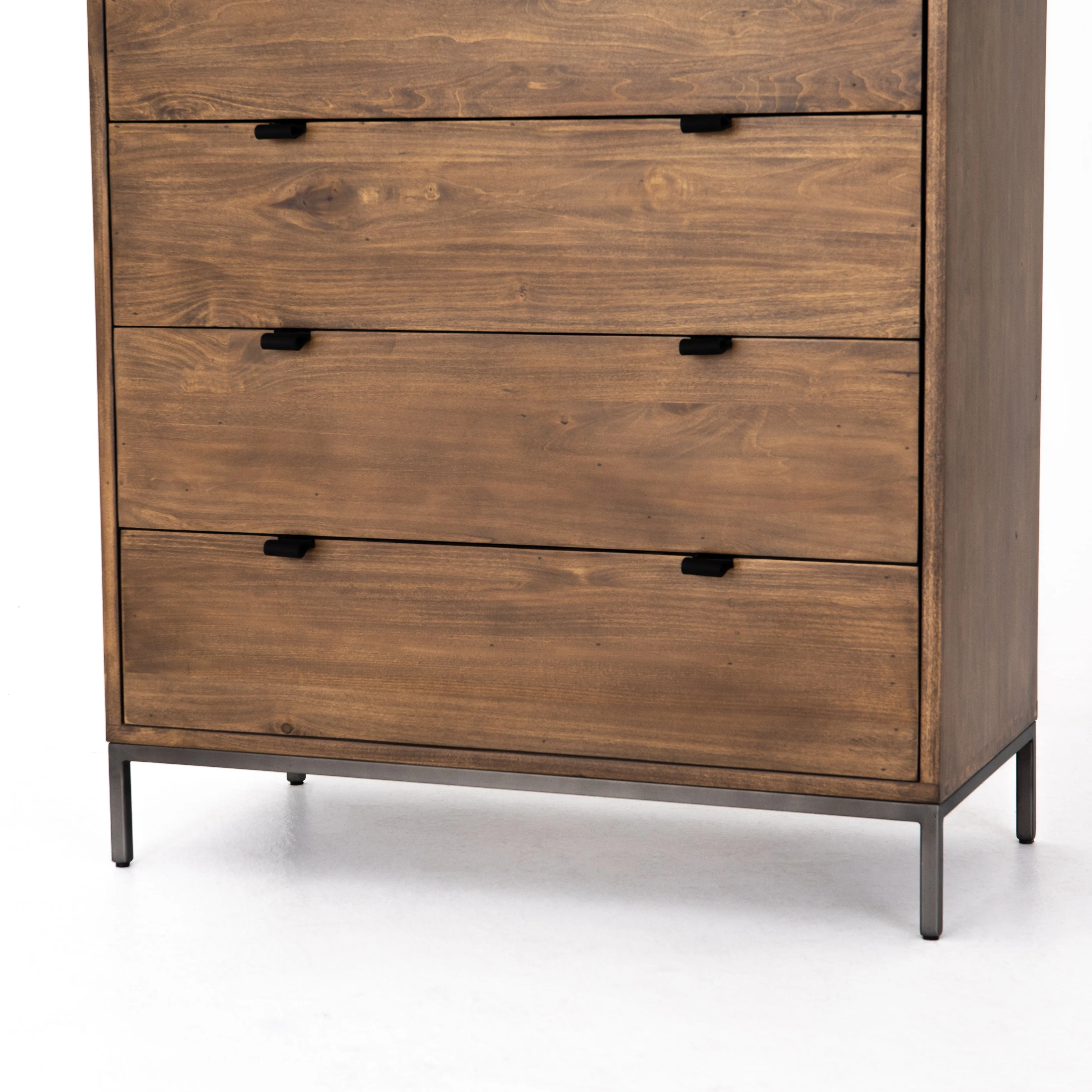 Trey 5 Drawer Dresser-Auburn Poplar
