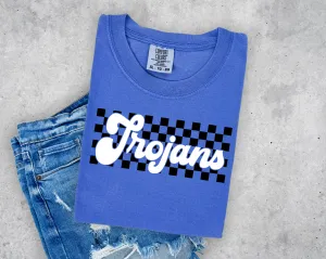 Trojans Checkered