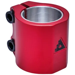 Trynyty Simple Double Clamp Til Løbehjul - Red