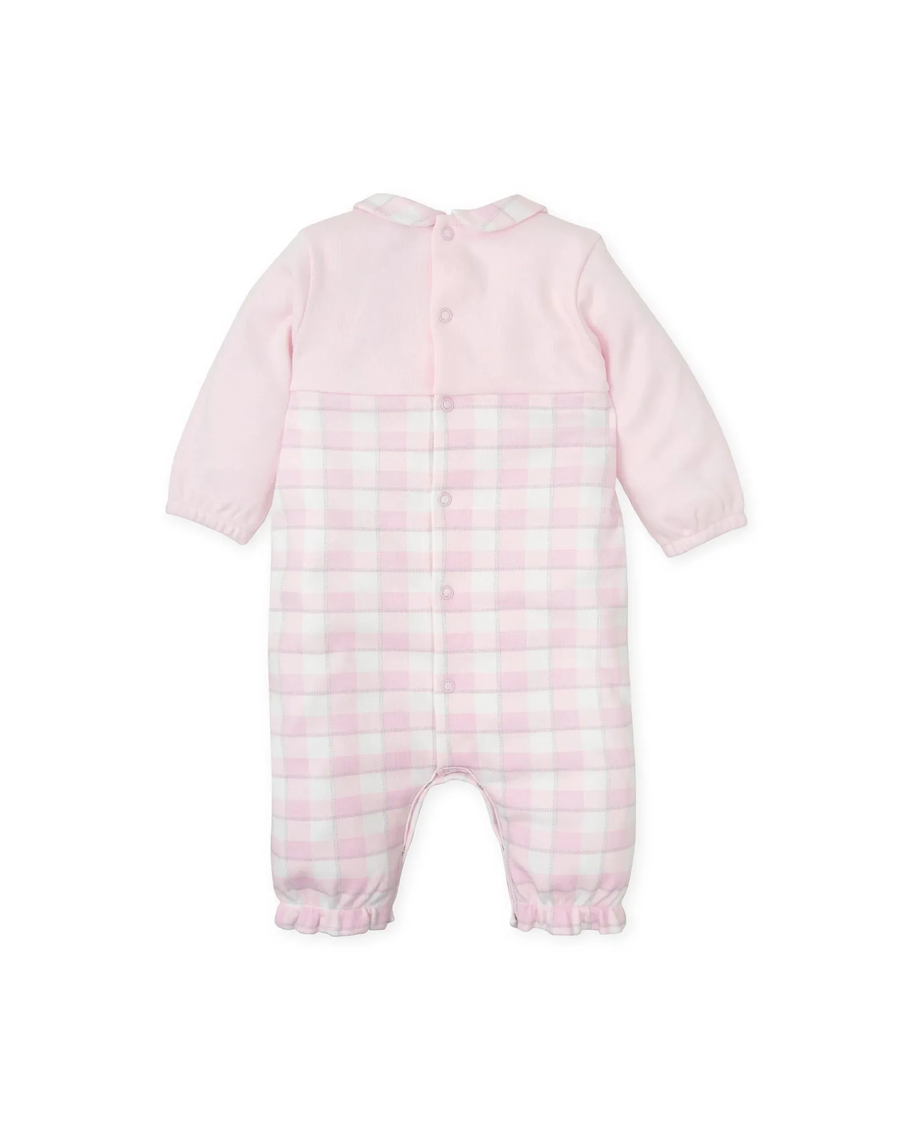 TUTTO PICCOLO| Pink Checked Romper