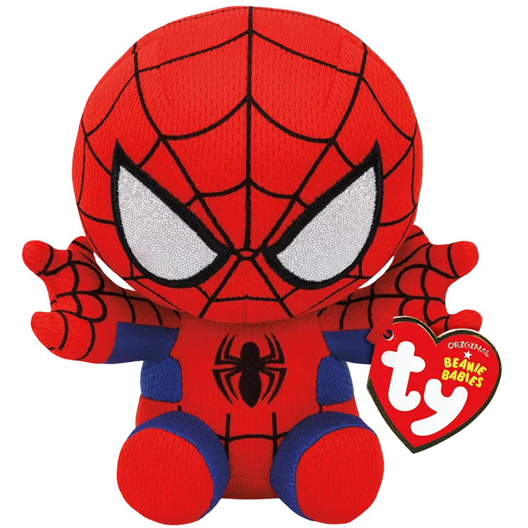 Ty Spiderman from Marvel Plush - Small