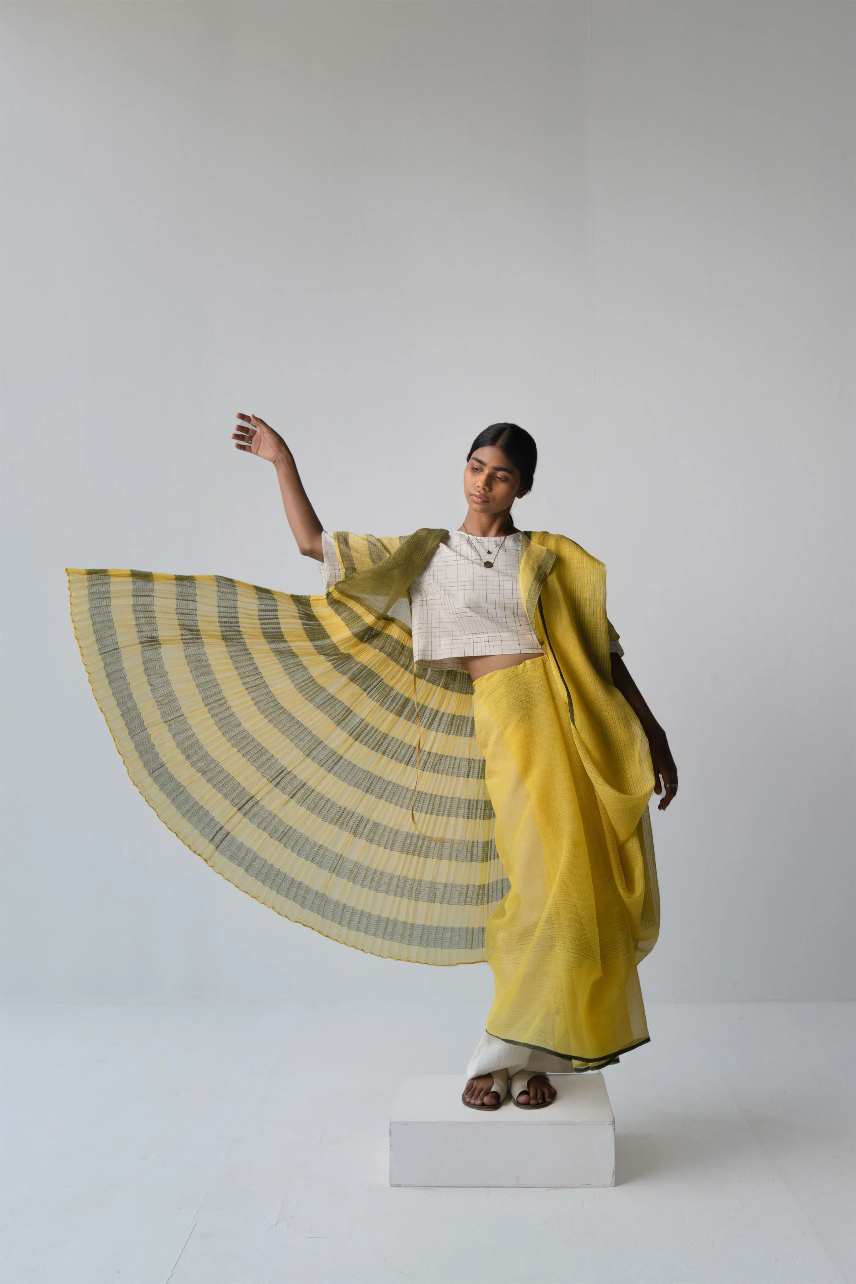 Urvashi Kaur   -   Format Top Abstract Checkered
