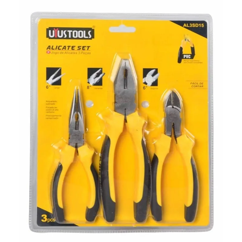 Uyustools 3 Pieces Pliers Set - AL3SD15