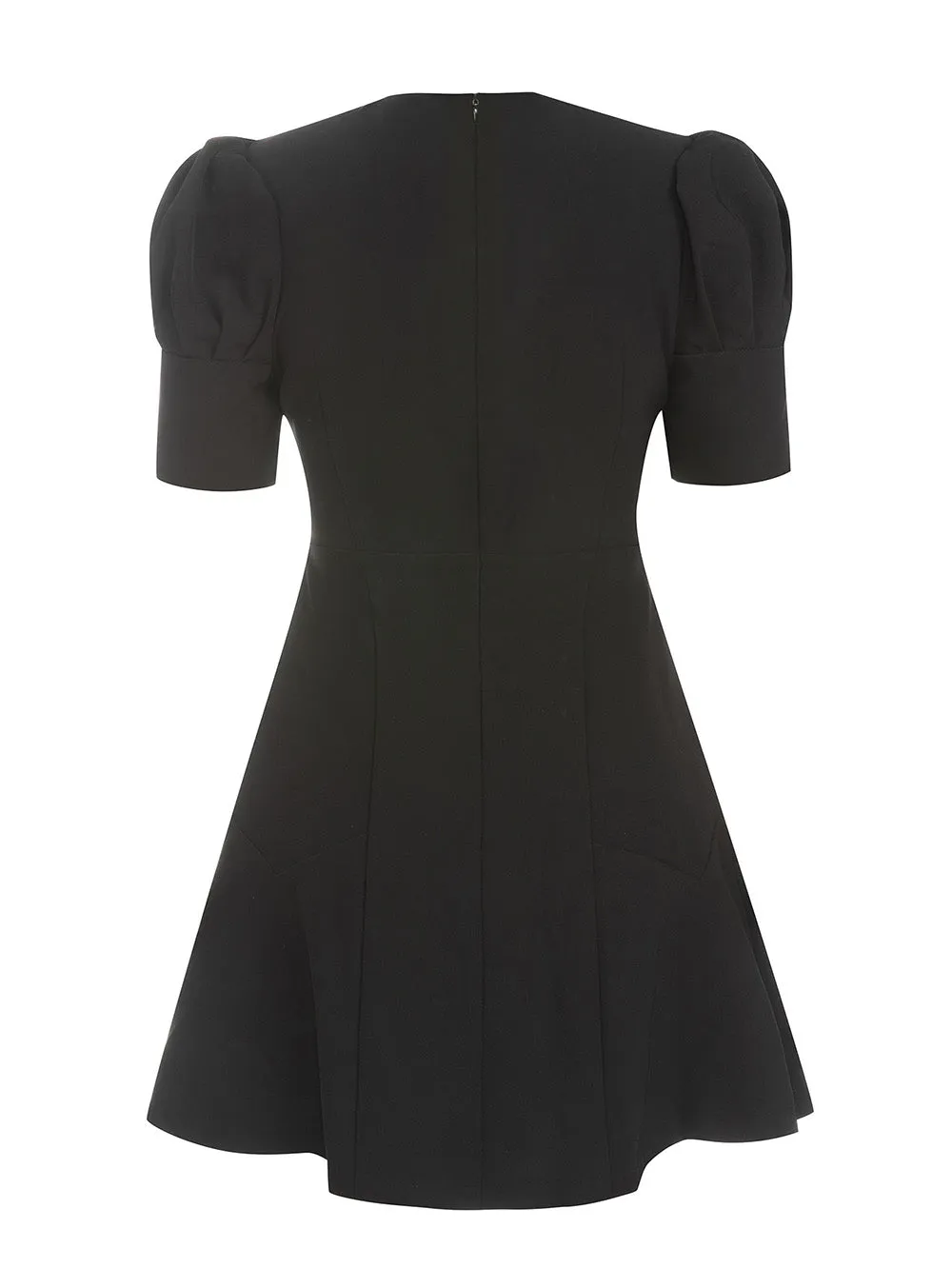 V Neck Short Sleeve Simple Mini Bodycon Dress HB70790