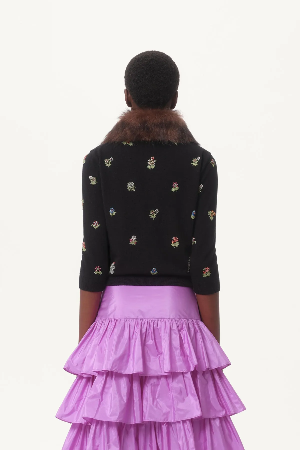VALENTINO | EMBROIDERED CARDIGAN