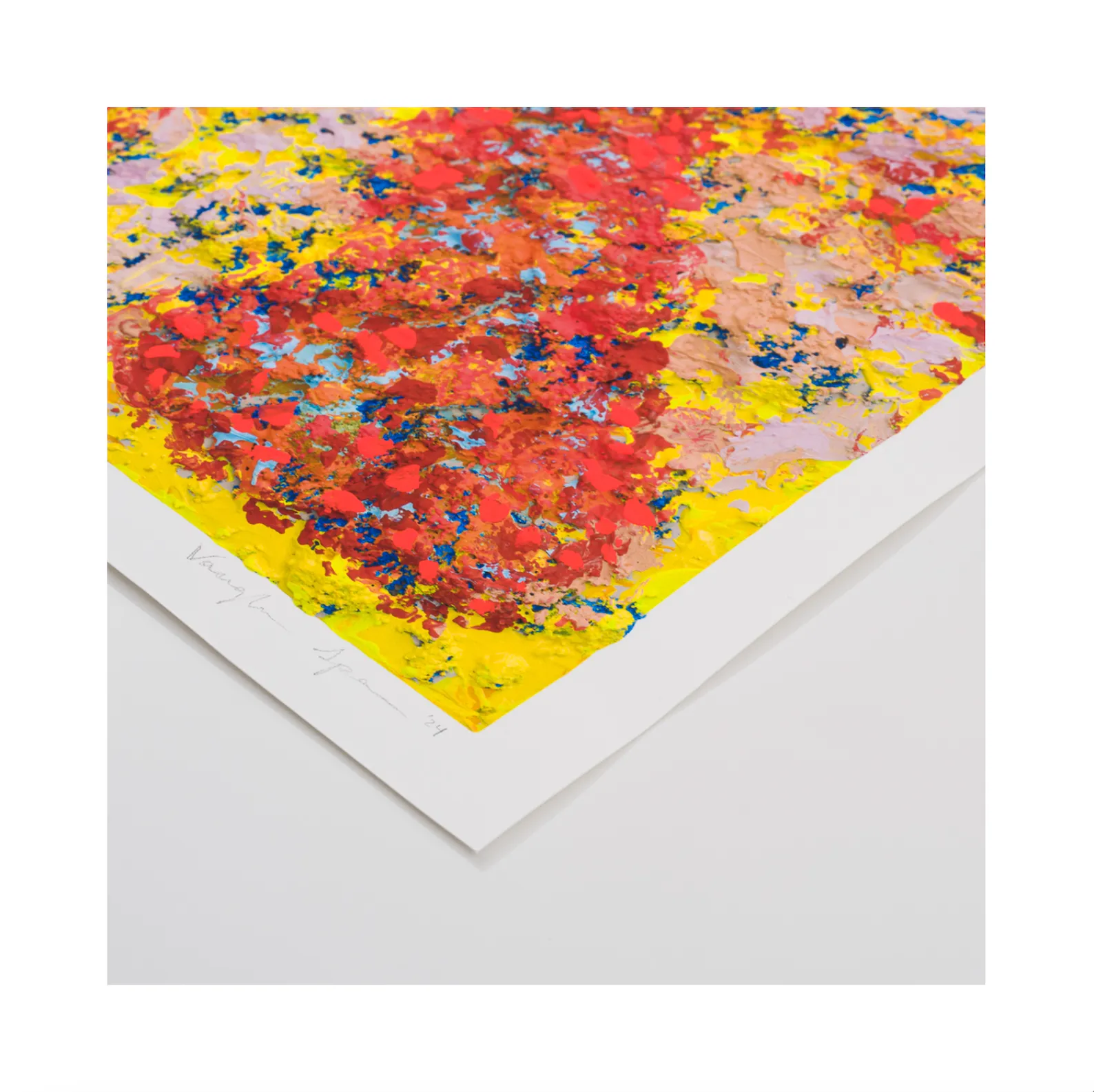 Vaughn Spann, New Dawn (Marked Man), 2024; Hand-Embellished, Signed and Numbered Limited Edition Print