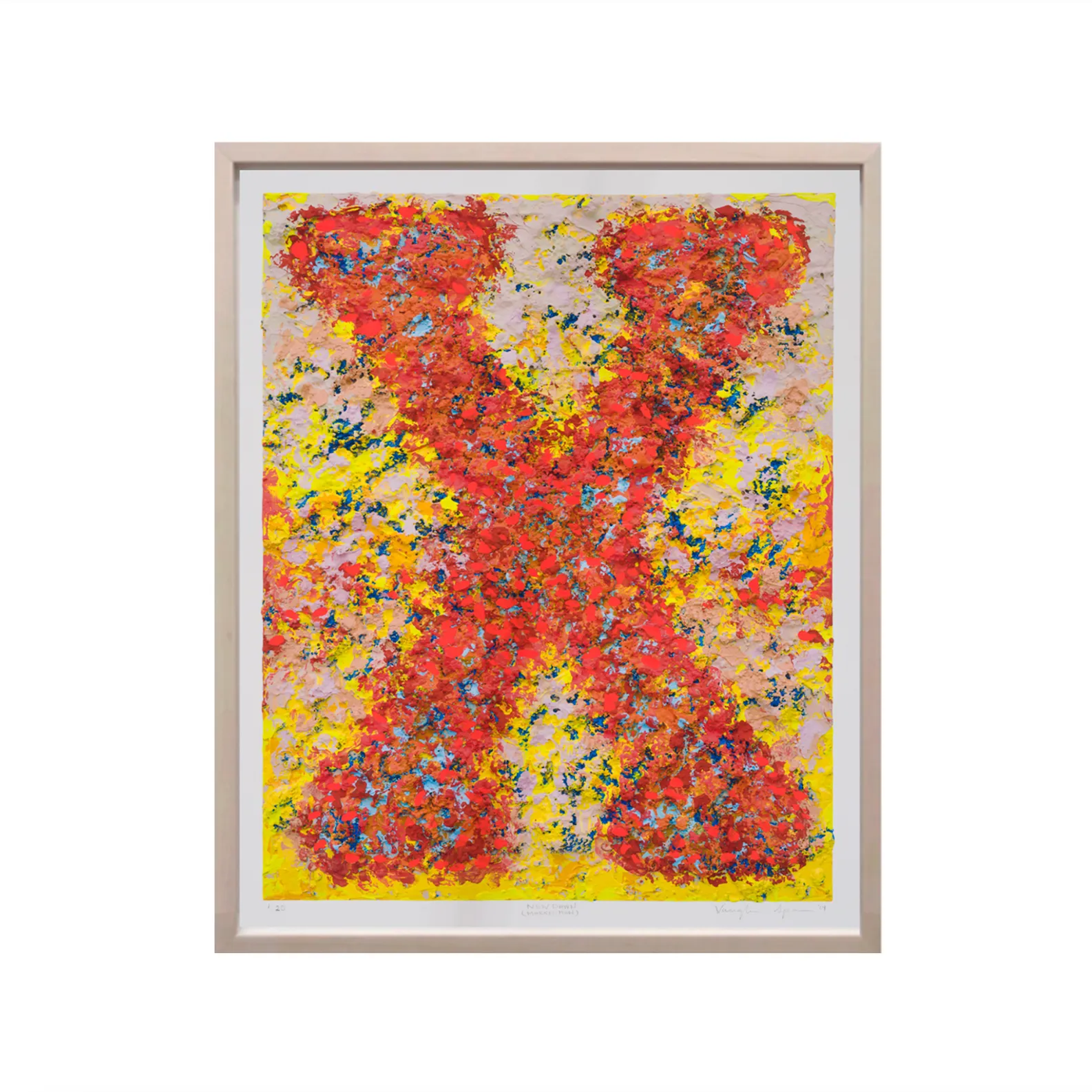 Vaughn Spann, New Dawn (Marked Man), 2024; Hand-Embellished, Signed and Numbered Limited Edition Print