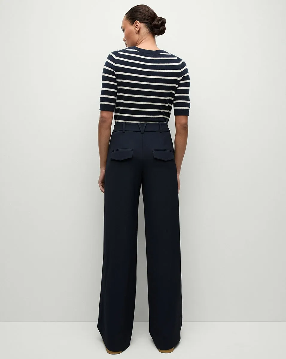 Veronica Beard Cole Pant in Navy
