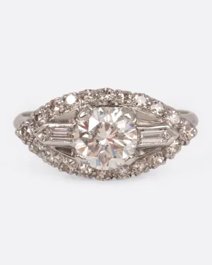 Vintage Art Deco Diamond Ring