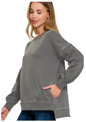 Vintage Black Pullover