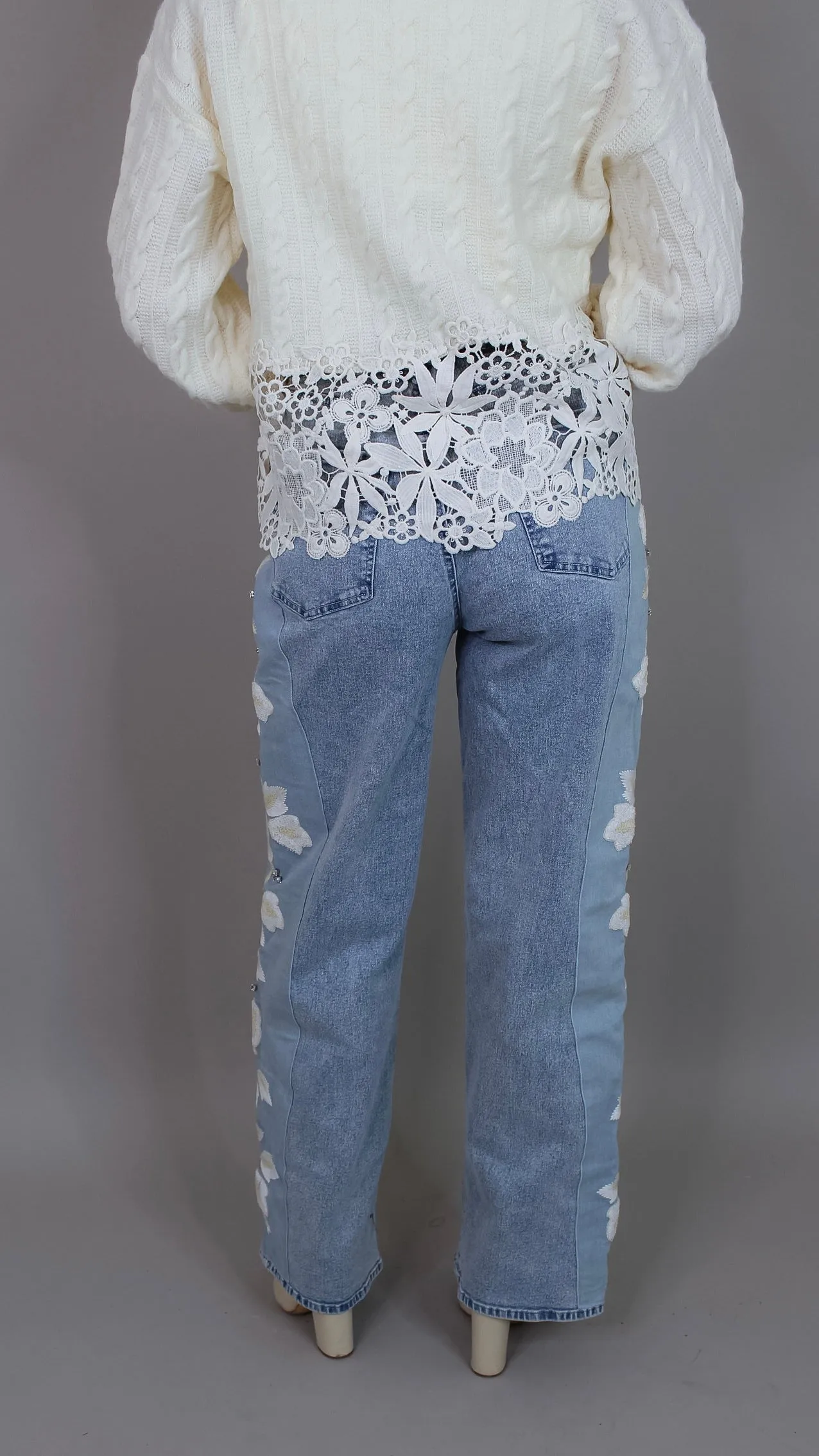 Vintage Find Embellished Jeans