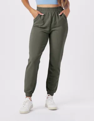 Vintage Oversized Jogger: Fern