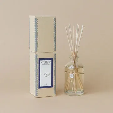 Votivo Reed Diffuser - Clean Crisp White