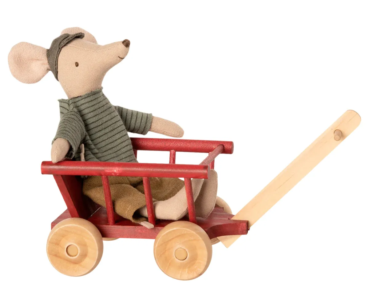 Wagon, Micro - Dusty Red