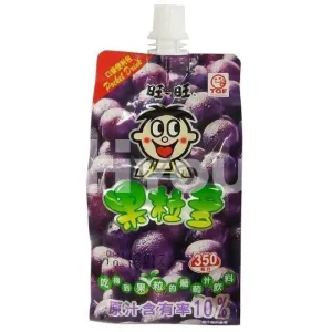 Want Want Fruity Juice Frink Grape Flavour 250ml ~ 旺旺果粒多 葡萄汁 250ml
