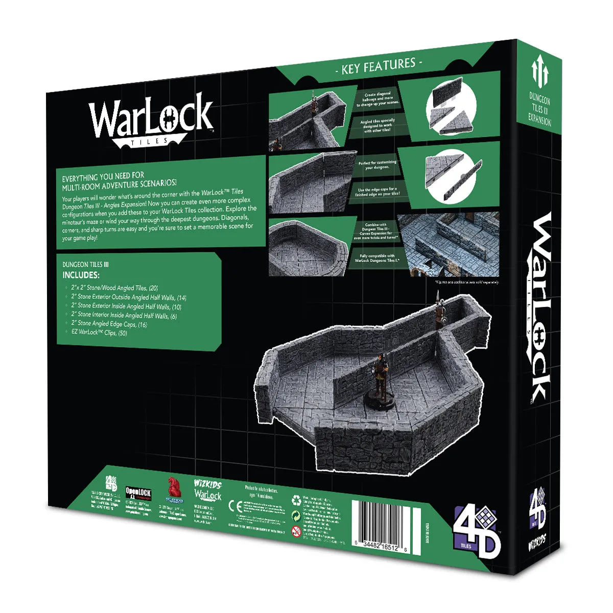 WarLock Tiles: Dungeon Tiles III - Angles