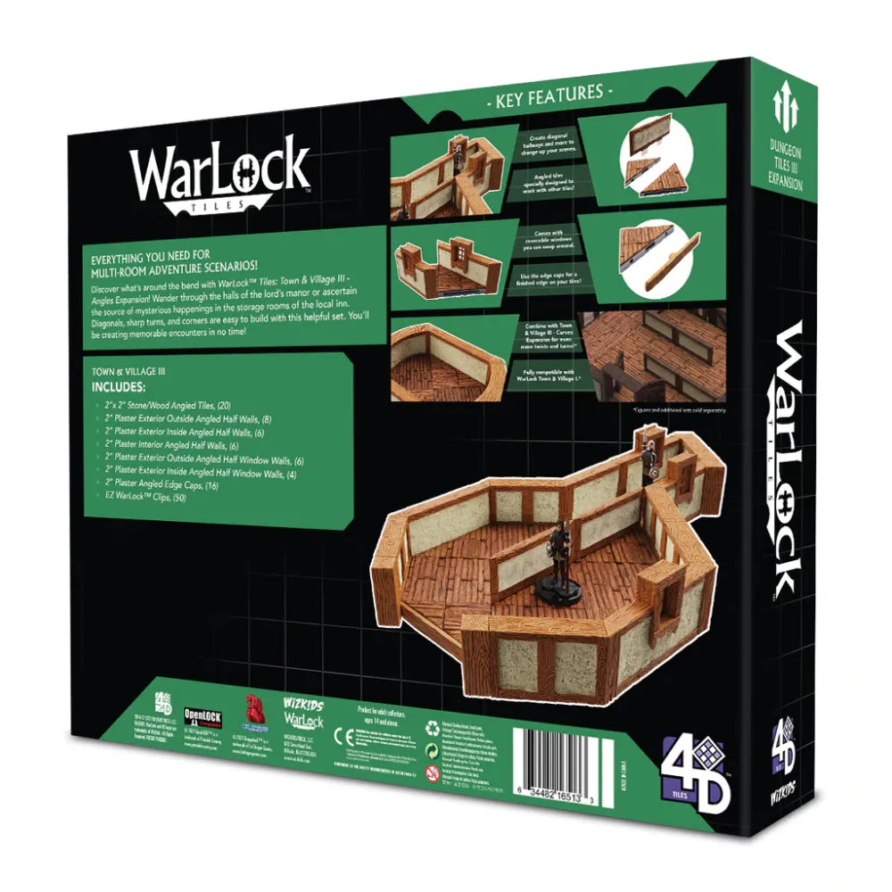 WarLock Tiles: Town & Village III - Angles