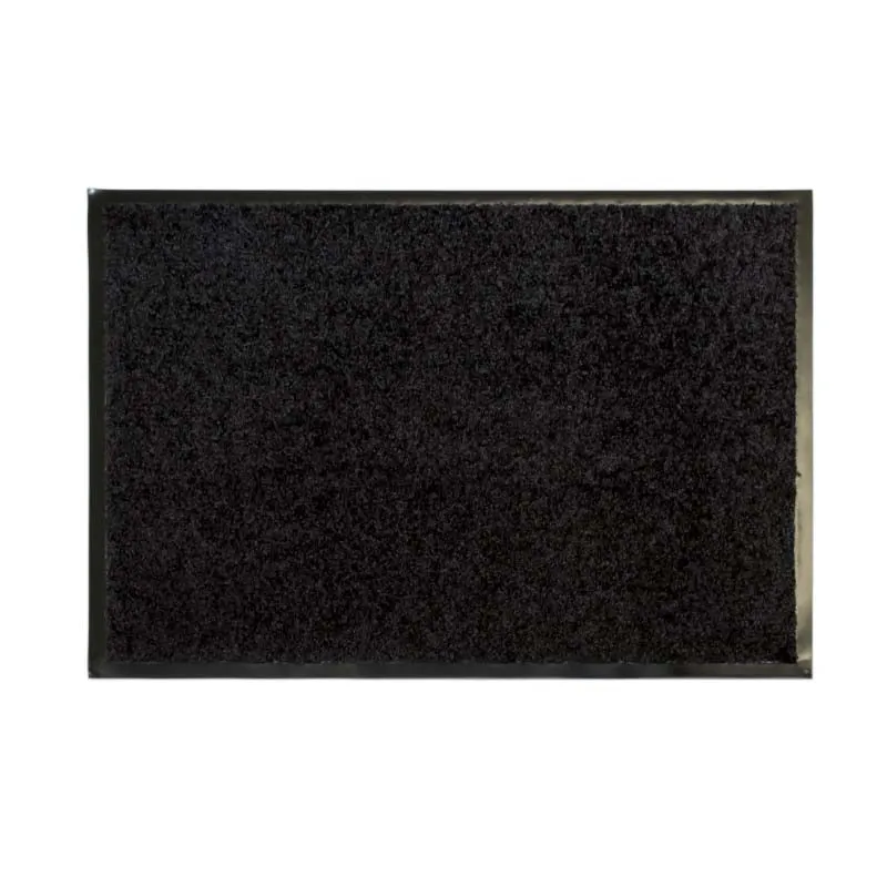 Wash & Clean Mat – 40cm x 60cm Black